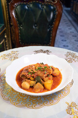chicken with potatoes