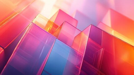 Futuristic background with transparent, overlapping holographic panels, evoking a high-tech, digital interface