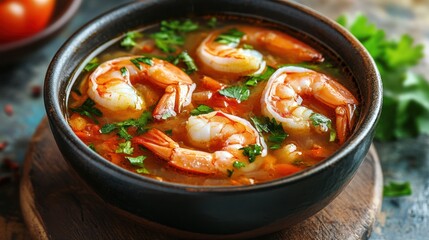 Delicious Seafood Soup