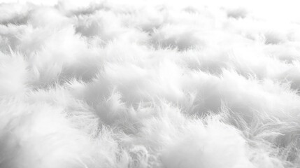 Frosty white fluffy background with a cool, icy texture that suggests the softness of snow. The design feels crisp and refreshing, perfect for winter or holiday-themed designs.
