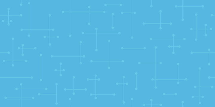 1950s Space Age Repeating Pattern | 50 Atomic Era Wallpaper | Infinite Repeat Mid-Century Background | Fifties Design in Blue