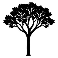 tree silhouette vector