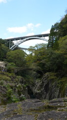 宮崎県高千穂町高千穂峡の三橋