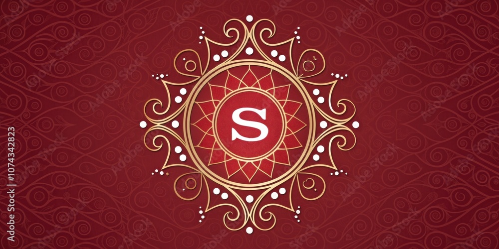 Poster symmetrical design a balanced and symmetrical layout featuring the s with mirrored elements surround
