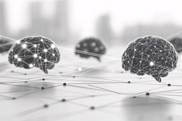 Neural Network: A Visual Representation of Artificial Intelligence and Connectivity
