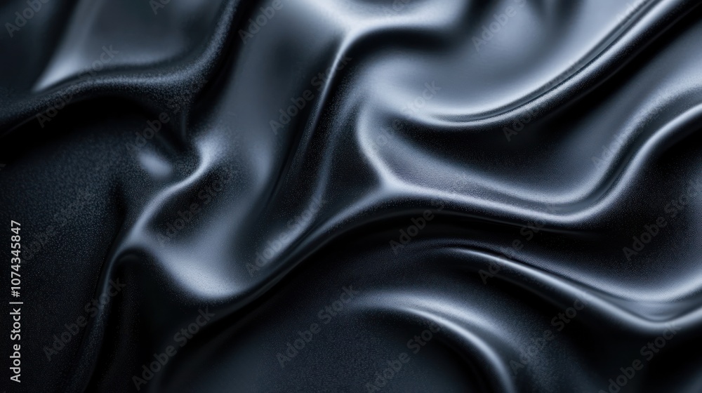 Poster simple background in deep black, smooth and solid, for a modern and elegant look