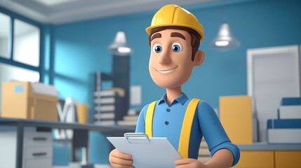 3D Cartoon of Coverage Mix Reimbursement Safety Idea