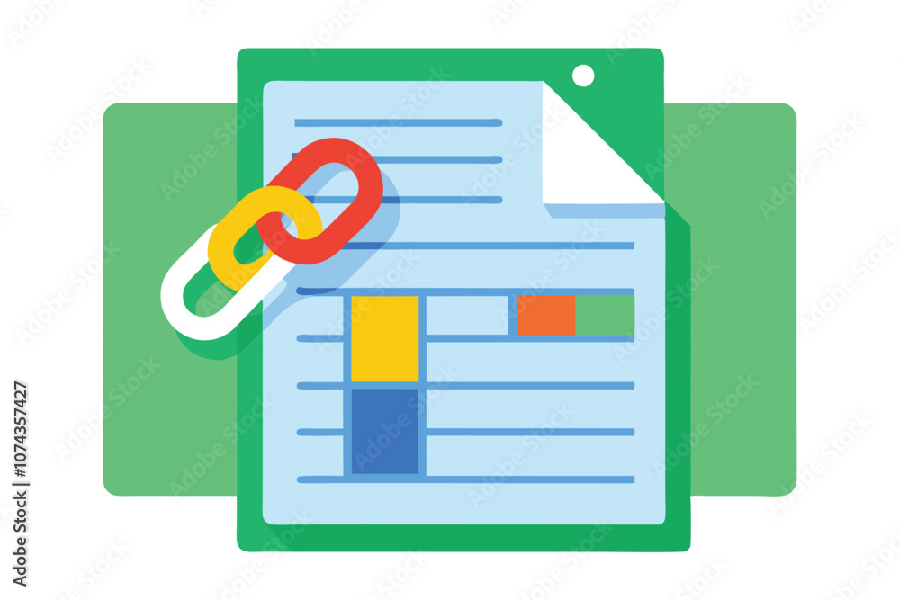 Poster a collaborative google sheets document features charts and links for effective data analysis and sha