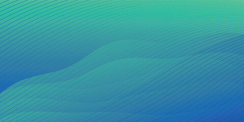 Abstract Green Fluid Banner Template. Modern background design. gradient color. Dynamic Waves. Liquid shapes composition