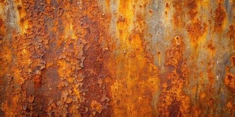 Close up of a textured iron rust background , rust, metal, oxidized, decay, decayed, corroded, weathered, brown, rough, old