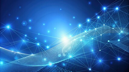 Blue abstract background with intricate lines and dots , blue, background, abstract, lines, dots, pattern, design, texture