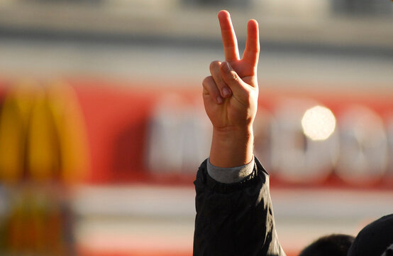 Rally by supporters of the Kurdistan Workers' Party (PKK) in Berlin