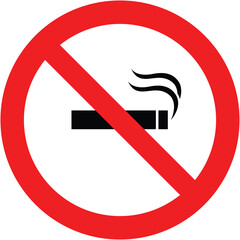 Forbidden Sign, No Cigarette