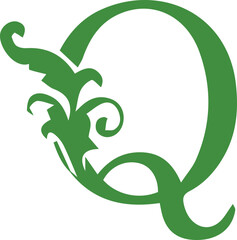 Alphabet art color signs letters design