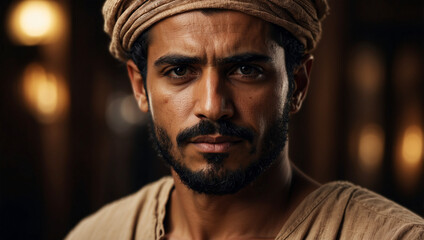Obraz premium Portrait of an Arabic Man