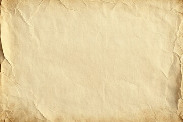 Old vintage paper background with texture and grain for design old parchment crumpled.