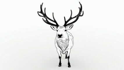 deer head silhouette