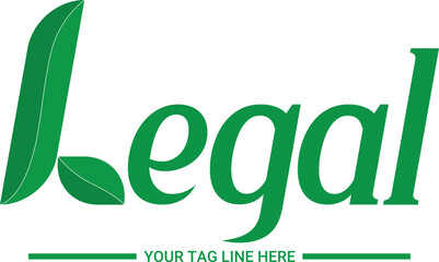 Legal logo vector art by illustration 