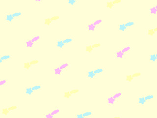 4:3 レトロシューティングスターパターン⭐︎