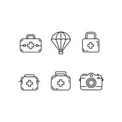 Minimalist Icon Design Collection for Digital Interfaces