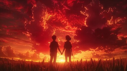 Embracing Love: A Romantic Sunset Escape