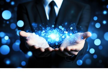 Digital Growth Presentation in a Modern Office Setting