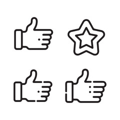 Minimalist Icon Design Collection for Digital Interfaces