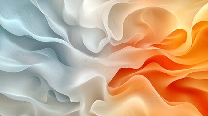 Obraz premium A mesmerizing and vibrant abstract organic background featuring a harmonious blend of swirling patterns and rich, saturated colors that create a dynamic and lively visual experience.