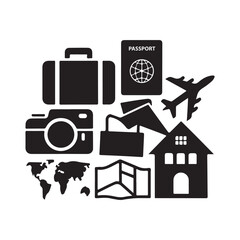 Minimalist Icon Design Collection for Digital Interfaces