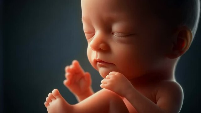 The embryo is in the womb. Placenta and biological fluid. The unborn child is inside the mother. A pregnant woman, the uterus of a female. The medical concept of childbirth.