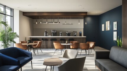 Fototapeta premium Modern Office Lounge
