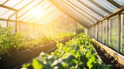 Greenhouses with Sunlight