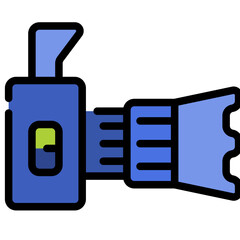 DSLR filled line icon