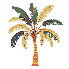 palm tree vector illustration