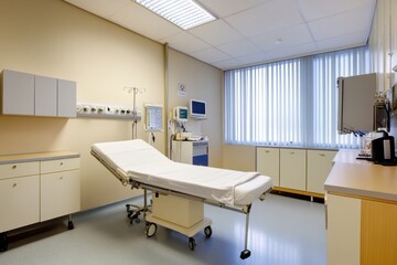 Clean and Modern Hospital Examination Room