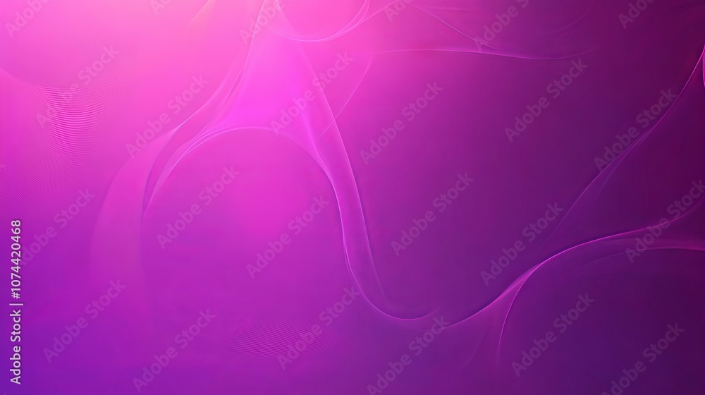Poster vibrant abstract gradient background featuring smooth transitions of rich purple hues blending seaml