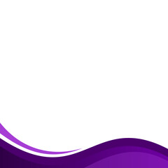 Elegant Gradient Wavy Footer
