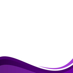 Elegant Gradient Wavy Footer