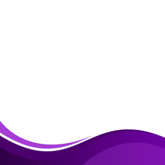 Elegant Gradient Wavy Footer