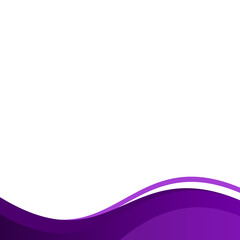 Elegant Gradient Wavy Footer