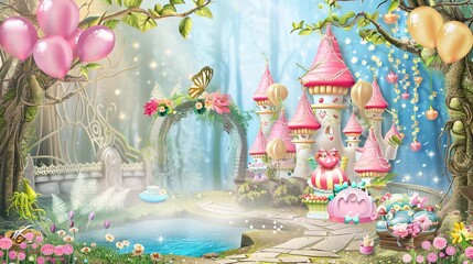 Once Upon a Time: A Fairytale-Themed Birthday Bash