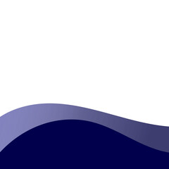 Elegant Gradient Wave Footer