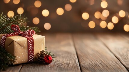 Festive Christmas flyer with  Exclusive Holiday Deal  text, bright colors