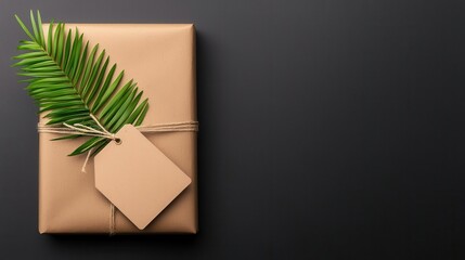 Festive gift wrapping station with  Exclusive Christmas Deals  tags