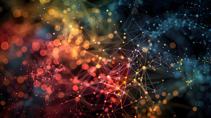 Obraz premium Many type background. AI generative.