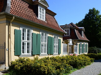 Historical Lessing House in the Town Wolfenbüttel, Lower Saxony