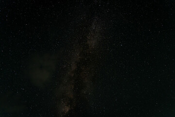 Beautiful night sky, milky way galaxy, Long exposure photograph