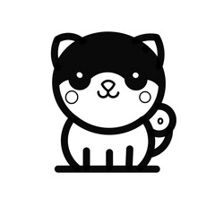 Illustration of cat icon