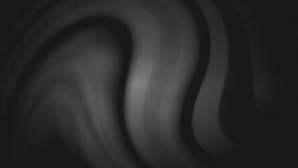 Abstract Black and White Gradient with Soft Noise Texture for Background Design, Monochromatic Wavy Gradient with Subtle Noise Effect – Minimalist Background