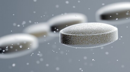 Floating Tablets Capturing the Essence of Modern Pharmaceuticals